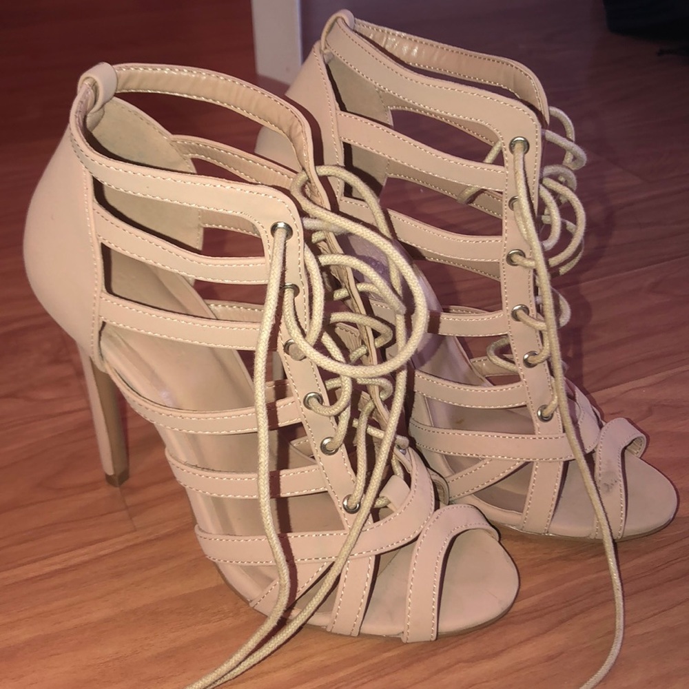 Nude heels